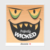 Fun, spooky Halloween quote Sticker (Vel)
