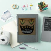 Fun, spooky Halloween quote Sticker (iPad Cover)