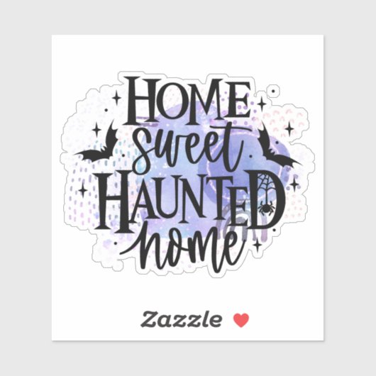 Fun, spooky Halloween quote Sticker (Vel)