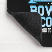Fun Sport Coach Gift - Funny Bowling Coach Gezegde Muismat (Hoek)