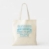 Fun Sport Coach Gift Funny Cross-country Gezegde Tote Bag (Achterkant)