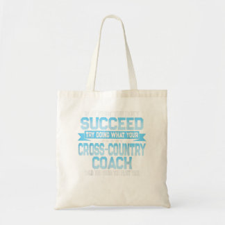 Fun Sport Coach Gift Funny Cross-country Gezegde Tote Bag