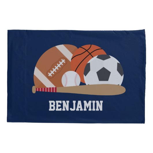 Fun Sport Fan Persoonlijk Kussensloop (Achterkant)