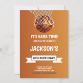 Fun Sports Party Design Kaart (Voorkant)
