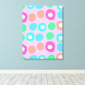 Fun Spots Canvas Afdruk (Insitu (Houten vloer))