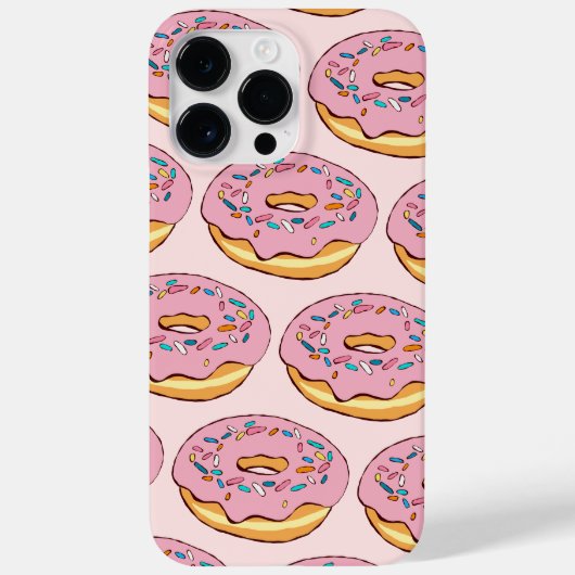 Fun Sprinkle Donuts iPhone Case (Achterkant)