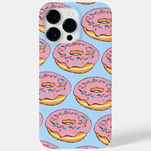 Fun Sprinkle Donuts iPhone Case (Achterkant)