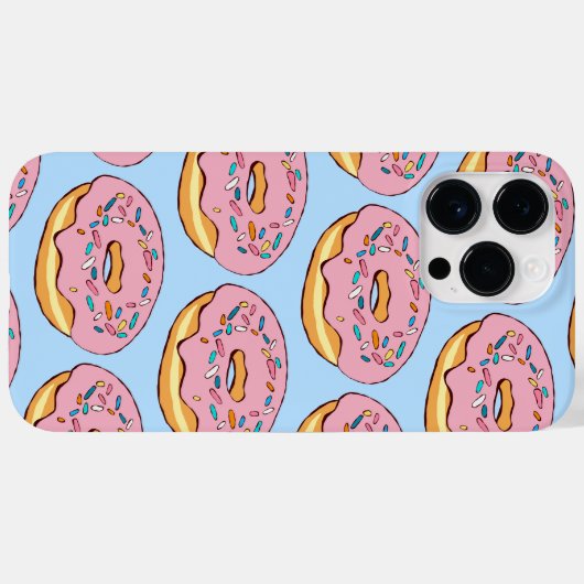 Fun Sprinkle Donuts iPhone Case (Achterkant (horizontaal))