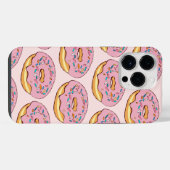 Fun Sprinkle Donuts iPhone Case Hoesje (Achterkant horizontaal)