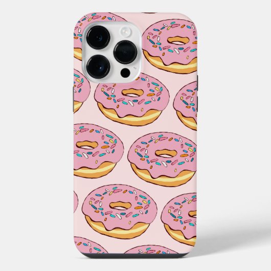 Fun Sprinkle Donuts iPhone Case Hoesje (Achterkant)
