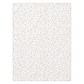 Fun Sprinkles party betegeld tafelkleed (Voorkant)