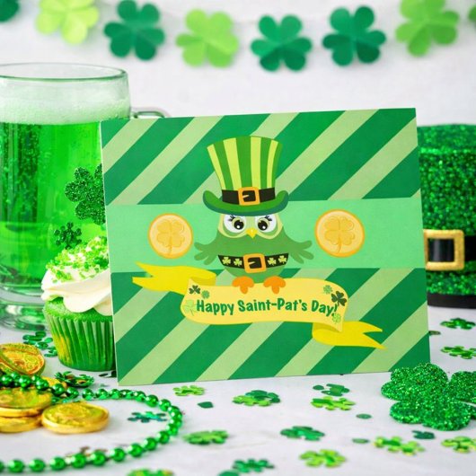 Fun St. Patrick's Day Briefkaart