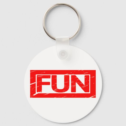 Fun Stamp Sleutelhanger (Achterkant)