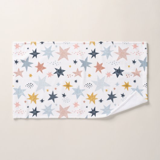 Fun Star Pattern Bad Handdoek (Handdoek)