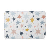 Fun Star Pattern Badmat (Voorkant)