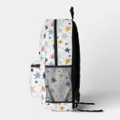Fun Star Pattern Bedrukte Rugzak (Rechts)