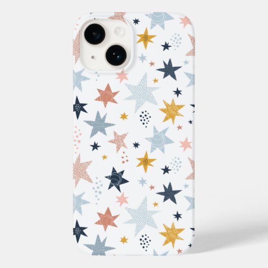 Fun Star Pattern Case-Mate iPhone Case (Achterkant)