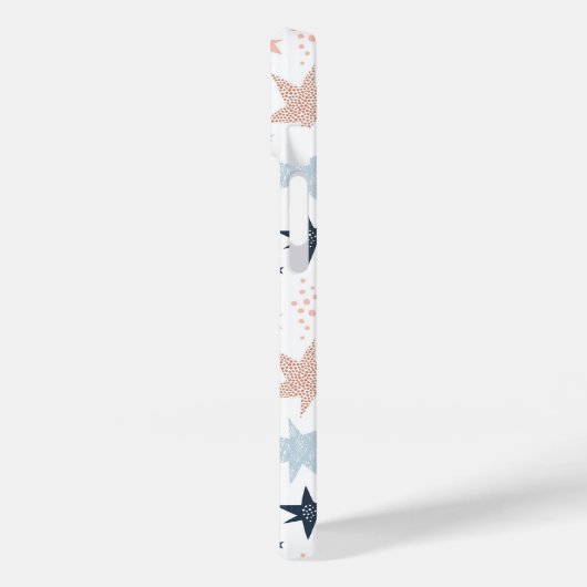 Fun Star Pattern Case-Mate iPhone Case (Achterkant / Links)