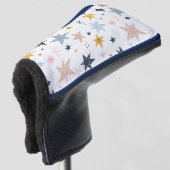 Fun Star Pattern Golfheadcover (3/4 voorkant)
