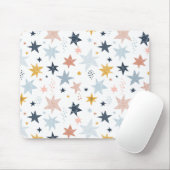 Fun Star Pattern Muismat (Met muis)