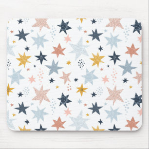 Fun Star Pattern Muismat