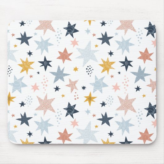 Fun Star Pattern Muismat (Voorkant)