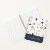 Fun Star Pattern Notitieboek (Binnen)