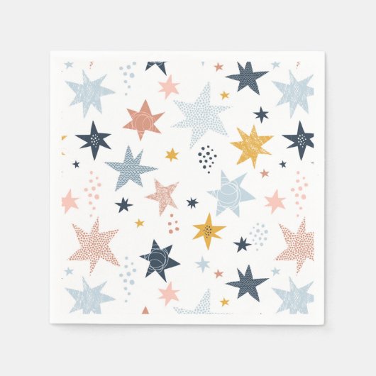 Fun Star Pattern Servet (Voorkant)
