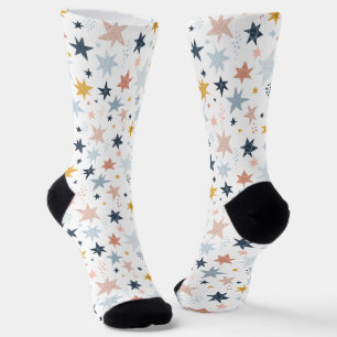 Fun Star Pattern Sokken