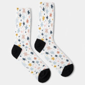 Fun Star Pattern Sokken (Rechts)