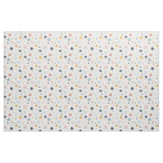Fun Star Pattern Stof (Fat Quarter)