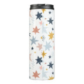 Fun Star Pattern Thermosbeker (Achterkant)