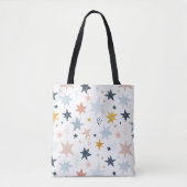 Fun Star Pattern Tote Bag (Voorkant)