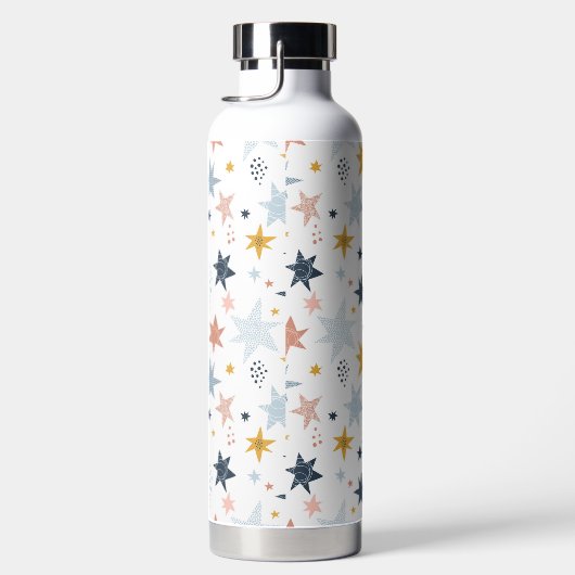 Fun Star Pattern Waterfles (Rechts)