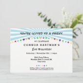 Fun Star Sun Rays Kinder elke leeftijd Verjaardags Kaart (Staand voorkant)