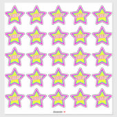 Fun Star Teacher Reward Commentaar Stickers (Vel)