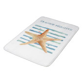 FUN STARFISH BEACH COASTAL VACATON BADMAT (Gekanteld)