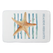 FUN STARFISH BEACH COASTAL VACATON BADMAT (Voorkant)