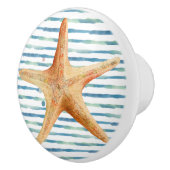FUN STARFISH BEACH COASTAL VACATON KERAMISCHE KNOP (Rechts)
