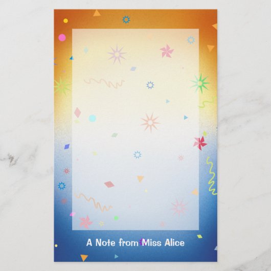 Fun Stationery Briefpapier (Voorkant)