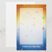 Fun Stationery Briefpapier (Voorkant / Achterkant)