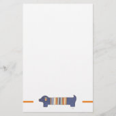 Fun Stationery - Dachshund #1 Briefpapier (Voorkant)