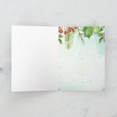 Fun Stepbroer Kerstmis Lucky Gnome Blank Card Kaart (Binnen)