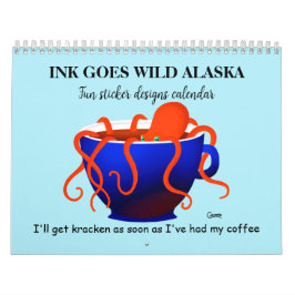 Fun Sticker-Design - Gemiddelde agenda Kalender