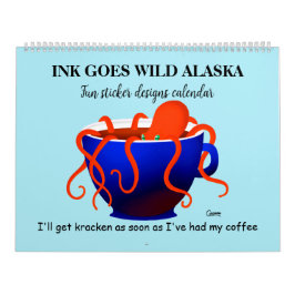 Fun Sticker Design - Grote agenda Kalender