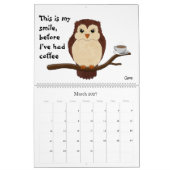 Fun Sticker Design - Grote agenda Kalender (Mar 2027)