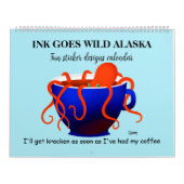 Fun Sticker Design - Grote agenda Kalender (Hoes)