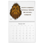 Fun Sticker Design - Grote agenda Kalender (Jan 2026)