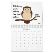 Fun Sticker Design - Klein kalender (Mar 2027)