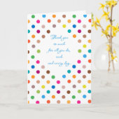 Fun Stippen dag voor administratief personeel Kaart (Gele Bloem)